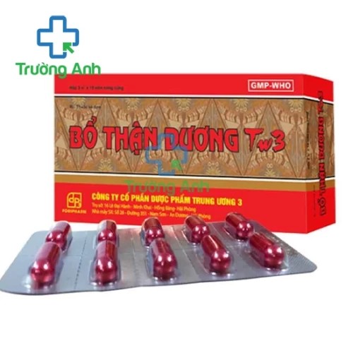 Bổ thận dương TW3 - TPCN tăng cường sức khỏe hiệu quả