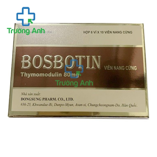 Bosbotin - Thuốc điều trị bệnh nhiễm trùng do vi khuẩn của Korea