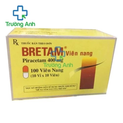 Bretam 400mg - Thuốc điều trị suy giảm trí nhớ của Hàn Quốc