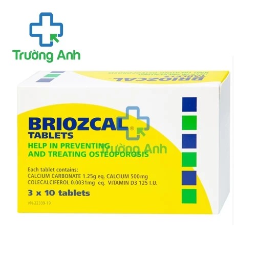 Briozcal - Thuốc giúp phòng và điều trị loãng xương hiệu quả của Úc