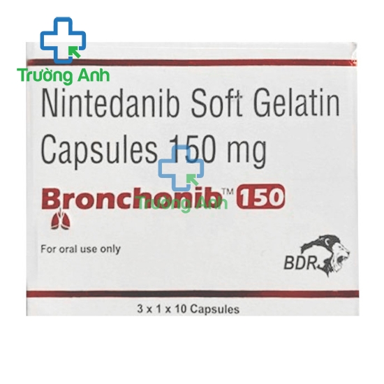 Bronchonib 150mg - Thuốc điều trị xơ hóa phổi vô căn hiệu quả