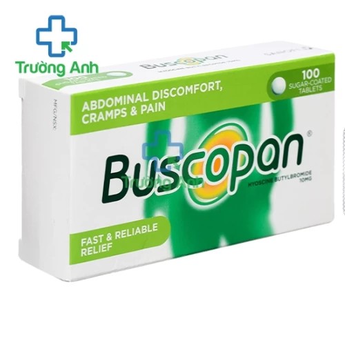 Buscopan film Tab.10mg - Thuốc điều trị co thắt đường tiêu hóa hiệu quả