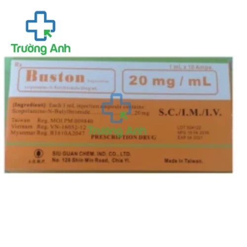Buston Injection - Thuốc điều trị cơn co thắt đường ruột hiệu quả