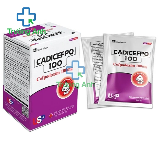 CADICEFPO 100 USP - Thuốc điều trị nhiễm khuẩn hiệu quả