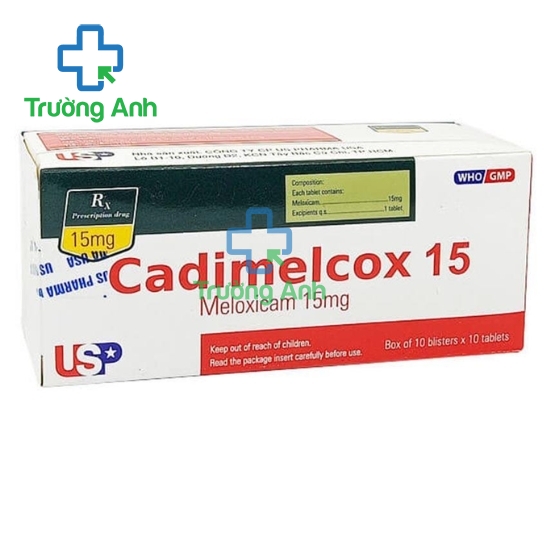 Cadimelcox 15mg USP - Thuốc điều trị viêm khớp dạng thấp hiệu quả