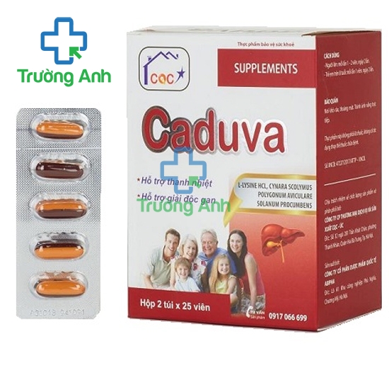 CQC Caduva (60 viên) - Hỗ trợ tăng cường chức năng gan hiệu quả