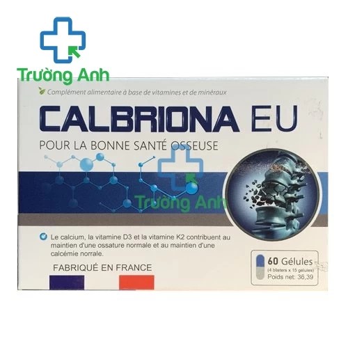 Calbriona EU Lustrel - Hỗ trợ bổ sung canxi, vitamin D3 và K2