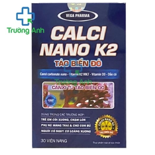 Calci Nano K2 Tảo Biển Đỏ Phương Đông - Giúp bổ sung canxi và vitamin