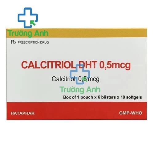 Calcitriol DHT 0,5mcg - Thuốc điều trị loãng xương hiệu quả