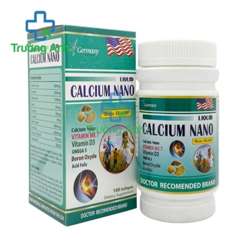 Canxi Nano MK7 USA Eagle Pharma - Hỗ trợ bổ sung canxi cho cơ thể