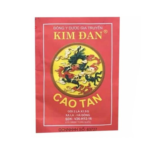 Cao tan Kim Đan - Thuốc điều trị các bệnh ngoài da hiệu quả