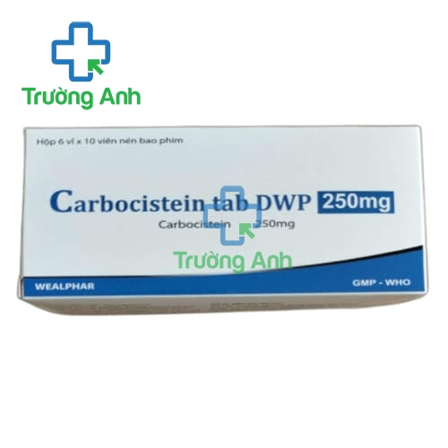 Carbocistein tab DWP 250mg - Thuốc giảm đờm hiệu quả
