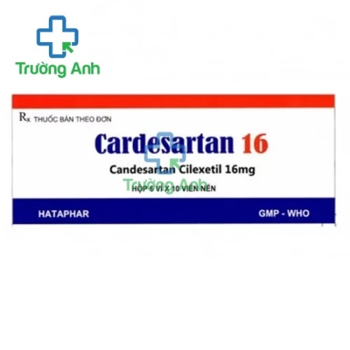 Cardesartan 16 - Thuốc điều trị bệnh tăng huyết áp của Hataphar