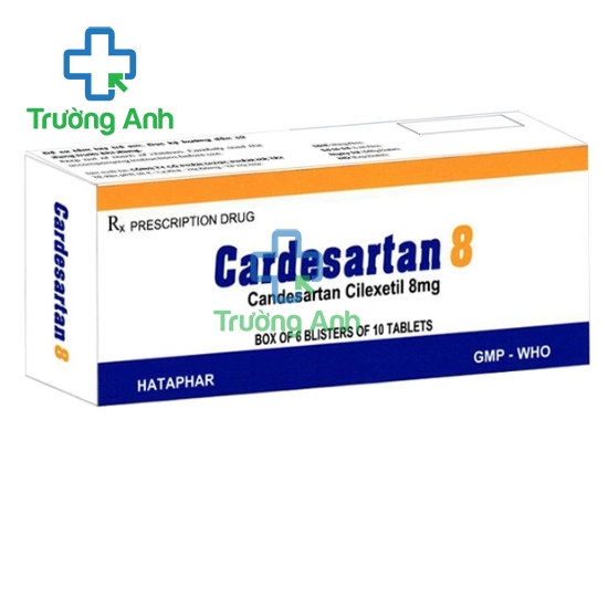 Cardesartan 8 - Thuốc điều trị tăng huyết áp hiệu quả của Hataphar