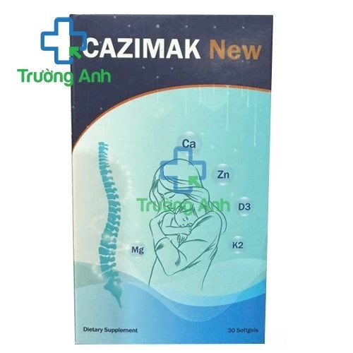 Cazimak Pro Lustrel - Hỗ trợ bổ sung canxi, vitamin D3 và K2 hiệu quả
