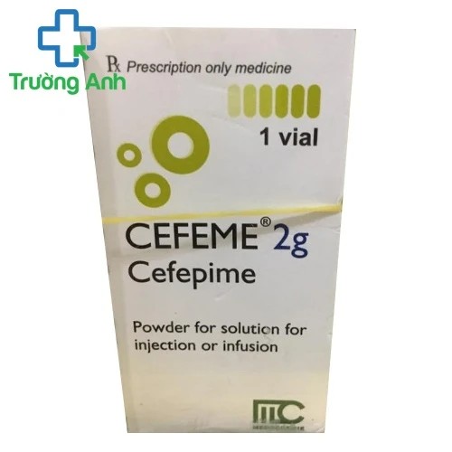 Cefeme 2g tiêm - Thuốc kháng khuẩn hiệu quả của Cyprus