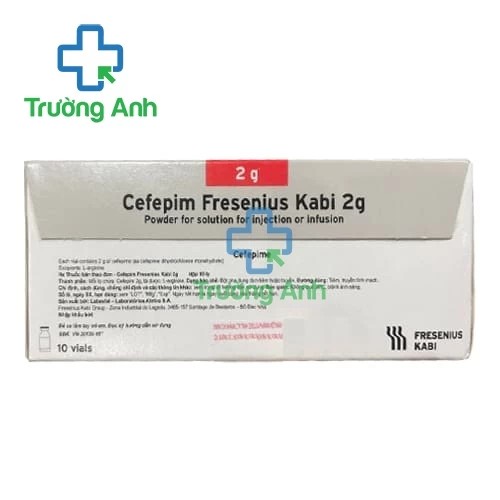 Cefepim Fresenius Kabi 2g - Cefepim 2378,5mg
