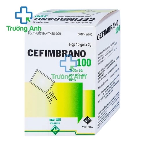 Cefimbrano 100 Vidipha -  Thuốc điều trị nhiễm khuẩn hiệu quả