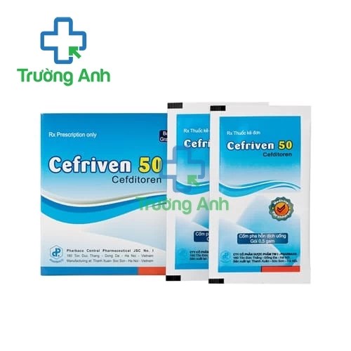 Cefriven 50 Pharbaco - Thuốc điều trị nhiễm khuẩn hiệu quả