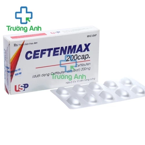 Ceftenmax 200 cap USP - Thuốc điều trị nhiễm khuẩn hiệu quả