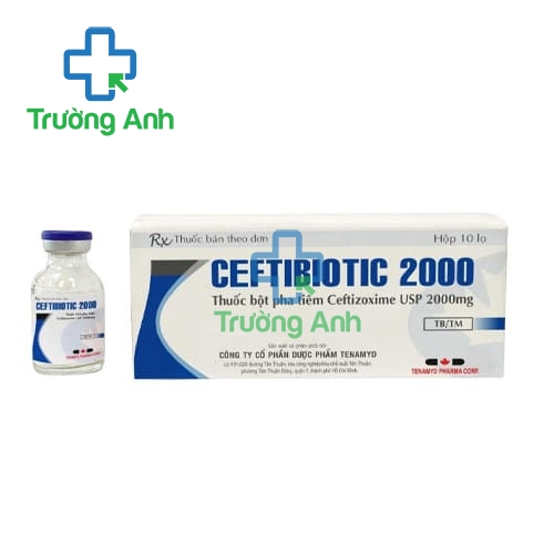 Ceftibiotic 2000 Tenamyd - Thuốc điều trị nhiễm khuẩn hiệu quả
