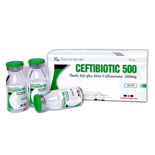Ceftibiotic 500 Tenamyd - Thuốc điều trị nhiễm khuẩn hiệu quả