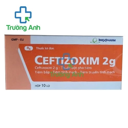 Ceftizoxim 2g Imexpharm - Thuốc điều trị nhiễm khuẩn hiệu quả