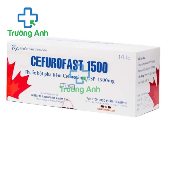 Cefurofast 1500 Tenamyd - Thuốc điều trị nhiễm khuẩn hiệu quả