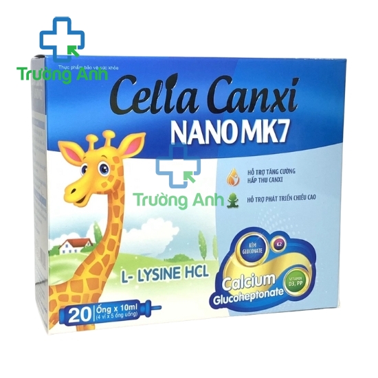 Celia canxi nano MK7 - Giúp bổ sung canxi, vitamin D hiệu quả