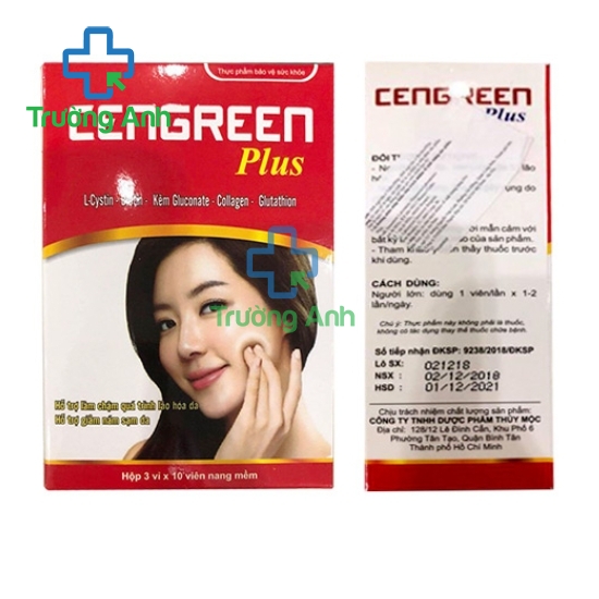 Cengreen Plus - Viên uống đẹp da, tóc và móng của Medistar