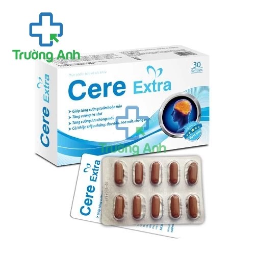 Cere Extra Dolexphar - Hỗ trợ tăng cường tuần hoàn máu não hiệu quả