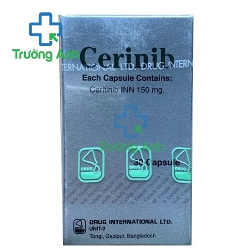 Cerinib 150mg Drug International - Thuốc điều trị ung thư phổi không tế bào nhỏ