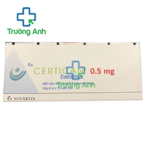 Certican 0.5mg - Thuốc chống đào thải tạng ghép hiệu quả của Thụy Sỹ