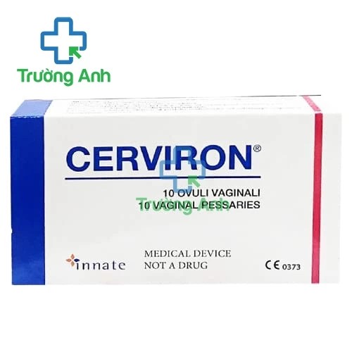 Viên đặt Cerviron - Hỗ trợ điều trị các bệnh lý phụ khoa hiệu quả của Ý