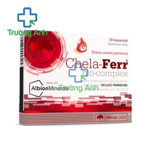 Chela-Ferr Forte Olimp Labs - Viên uống bổ sung sắt cho bà bầu