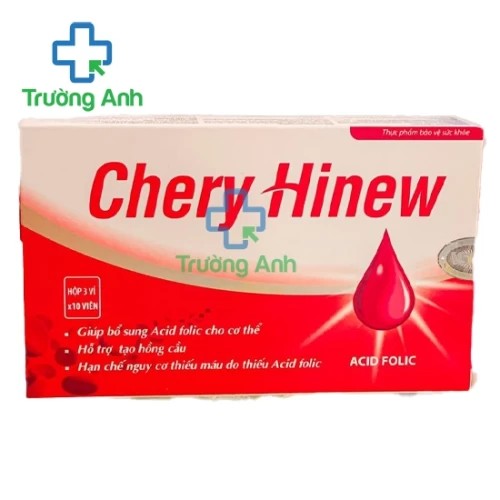 Chery Hinew Syntech - Hỗ trợ bổ sung acid folic cho cơ thể