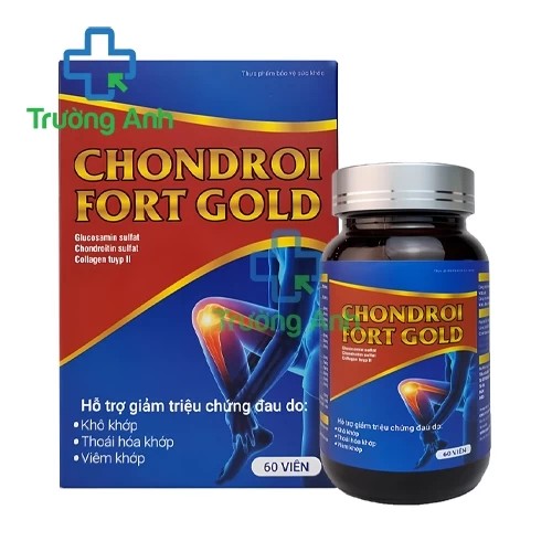 Chondroi Fort Gold - Hỗ trợ điều trị bệnh xương khớp hiệu quả