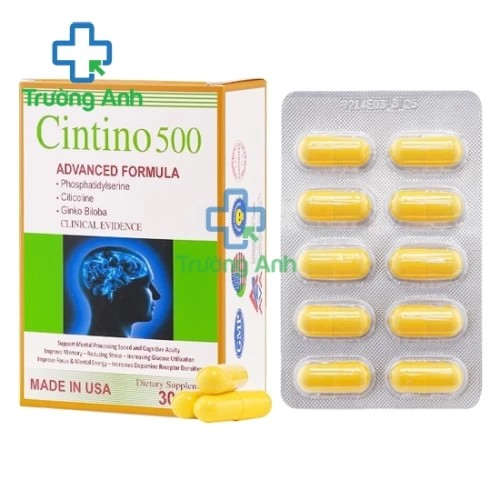 Cintino - Hỗ trợ tăng cường tuần hoàn não hiệu quả của USA