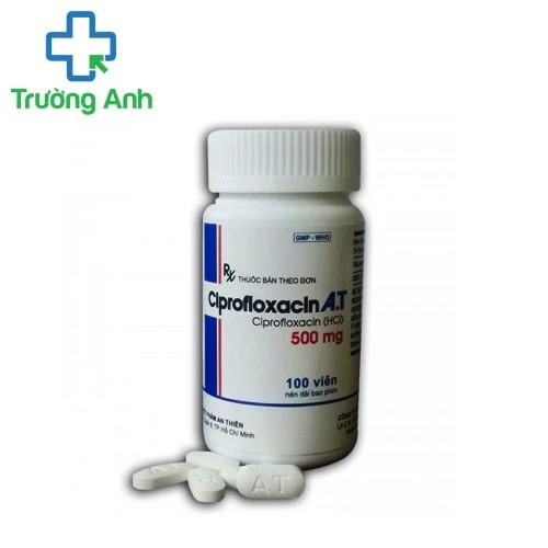 Ciprofloxacin A.T 500mg - Thuốc điều trị nhiễm khuẩn hiệu quả
