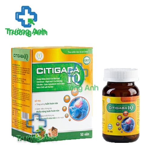 Citigaba IQ (vỉ) - Giúp hỗ trợ tăng cường tuần hoàn não hiệu quả