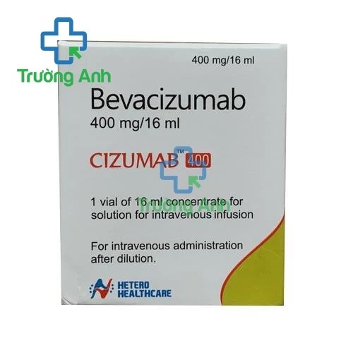 Cizumab 400mg/16ml - Thuốc điều trị ung thư phổi, u não hiệu quả của Hetero