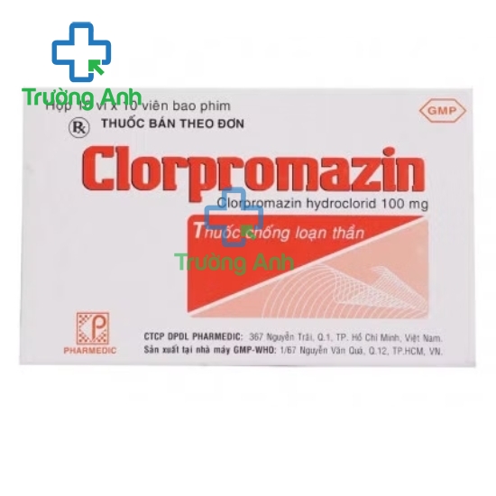 Clorpromazin - Thuốc điều trị tâm thần hiệu quả của Pharmedic