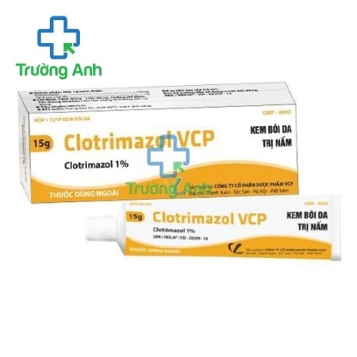 Clotrimazol VCP - Thuốc điều trị các bệnh nấm ngoài da hiệu quả (10 hộp)