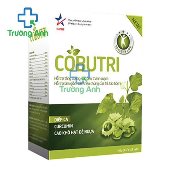 Cobutri - Hỗ trợ điều trị táo bón, co búi trĩ hiệu quả