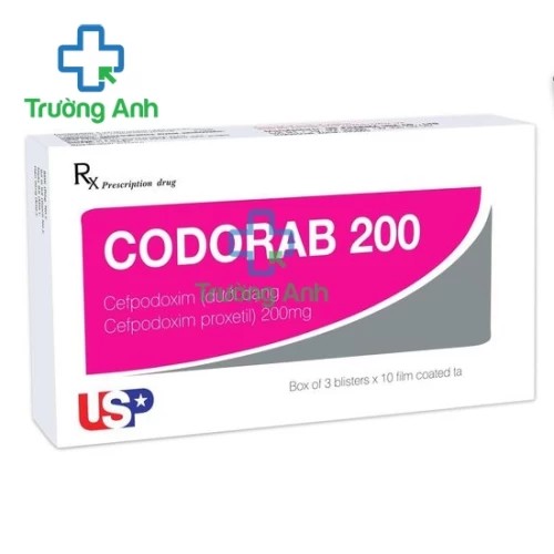 Codorab 200 USP - Thuốc điều trị nhiễm khuẩn hiệu quả