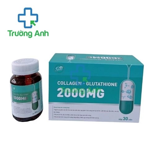 Collagen-Glutathione 2000mg Phúc Hưng Pharma - Viên uống trắng da hiệu quả