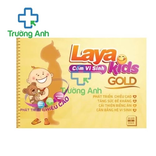 Cốm vi sinh Laya Kids Gold - Giúp cải thiện rối loạn tiêu hóa hiệu quả