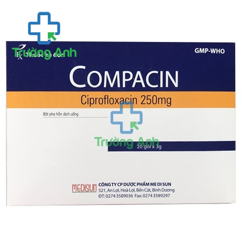 Compacin - Điều trị các bệnh nhiễm khuẩn hiệu quả của MEDISUN