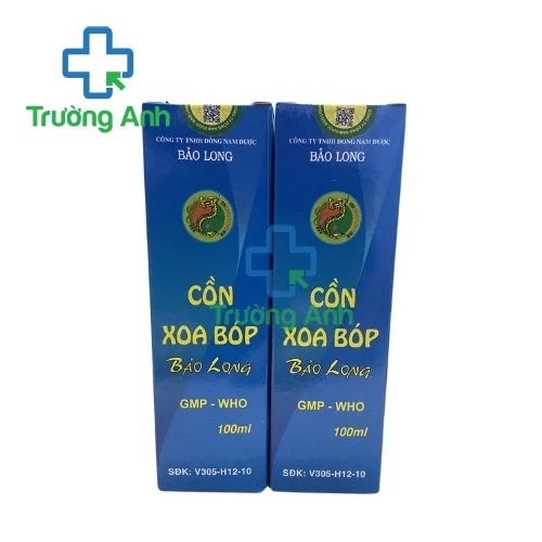 Cồn xoa bóp Bảo Long - Hỗ trợ điều trị phong thấp viêm khớp hiệu quả