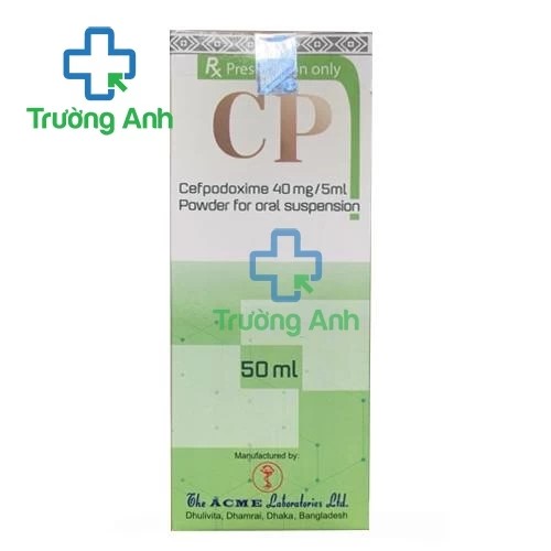 CP 40mg/5ml 50ml - Thuốc kháng sinh điều trị nhiễm khuẩn hiệu quả